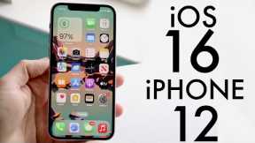 iOS 16 OFFICIAL On iPhone 12! (Review)