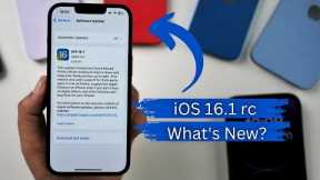 iOS 16.1 RC Update Released | What's New?