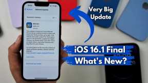 iOS 16.1 Biggest Update | What's New?
