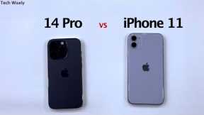 iPhone 14 Pro vs iPhone 11 - SPEED TEST