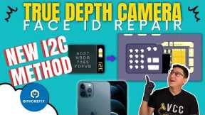 The NEW Way! iPhone 12 Pro Max Face ID TrueDepth Camera Repair. i2C IC Chip Method