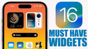 10 Great iOS 16 Widgets - You Must Try !