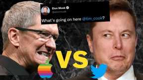 Elon Slams Apple's 30% 'Tax', Twitter Threatened Off App Store