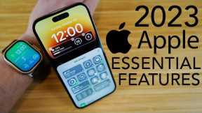 2023 Apple Essentials - The Newest Features for The iPhone, Apple Watch, AirPods, & iOS 16