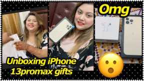 Husband give me big surprise Omg || iPhone 13 pro max😮 || pomirajvlog