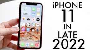 iPhone 11 In LATE 2022! (Review)