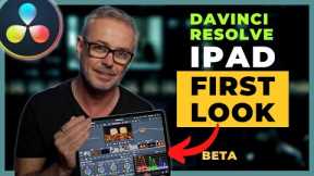 DaVinci Resolve For iPad - FIRST REAL LOOK!