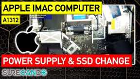 Apple iMac 27 Power Supply Replaced + SSD Upgrade A1312