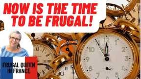 The Time To Be Frugal Is Now! #frugal #prepping #crisis #extremefrugality #costoflivingcrisis #diy