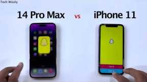 iPhone 14 Pro Max vs iPhone 11 - SPEED TEST