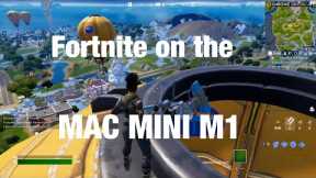 Fortnite on the Mac Mini M1 Using nVidia GeForce Now Cloud Gaming