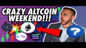 LIVE: Strong Altcoin Rally Weekend! Can Crypto Keep Pumping?