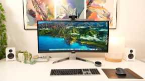 My M1 Mac Mini Desk Setup - (w/ Arc Browser and Performance Feedback)