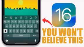 iOS 16 HIDDEN Features You Need to Try - New Apple SECRETS !