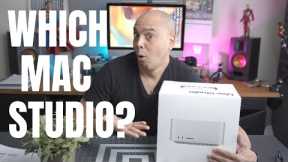 Which Mac Studio did I buy?