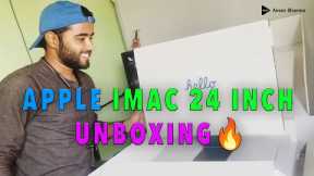 Apple Imac 24 Inch Blue Unboxing with 16 GB RAM & 2 TB SSD  | Aman Sharma 🔥