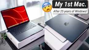 Trying out my first ever MacBook (Air M2) | After 25 years of Windows!