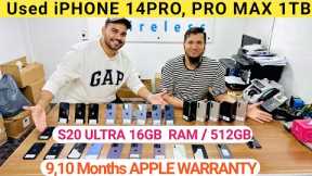 Cheapest USED iPHONE 14 Pro, 14 Pro Max, iPHONE 12 PRO Max, Samsung S20 Ultra, Samsung S21Ultra
