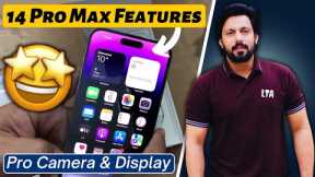 Apple iPhone 14 Pro Max Major Features | Camera & Display | Part 2