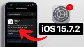 iOS 15.7.2 - Another MAJOR UPDATE Released By Apple
