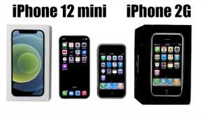 iPhone 2G vs iPhone 12 mini  - iOS 1 vs iOS 16 SPEED TEST