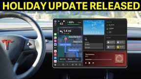 BREAKING: MASSIVE Tesla Holiday Update RELEASED! | Tesla Model 3 + Model Y