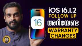 iOS 16.1.2 Follow up and Warranty Updates- in Malayalam