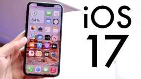 iOS 17: Old iPhones Gone