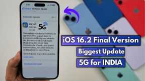 iOS 16.2 Final Version | Biggest Update with 5G for iPhone in India