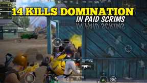 14 KILLS DOMINATION😤|iphone 12 competitive gameplay|bgmi competitive gameplay|iphone 12 bgmi #bgmi