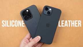 Apple Silicone vs Leather Case for iPhone 14 / 14 Pro: Which Is Best?