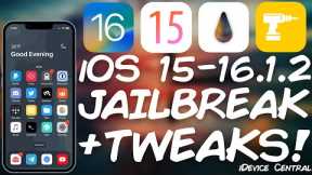 iOS 15.0 - 16.1.2 JAILBREAK: PaleRa1n Jailbreak On iOS 16 With TWEAKS Achieved & Coming (Pre-A12)