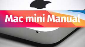 Mac mini Basics - Mac Manual Guide for Beginners - New to Mac