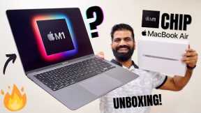 Apple M1 Chip MacBook Air 2020 Unboxing & First Look - Crazy Powerful Machine🔥🔥🔥