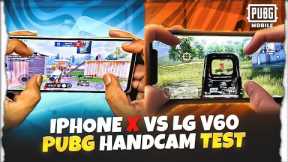 iPhone X VS LG V60 ThinQ 5G Pubg Game Test 2023