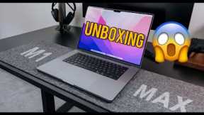 Apple Macbook Pro M1 MAX Unboxing - A Professional Laptop!