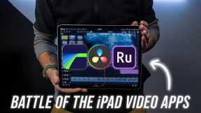 DaVinci Resolve For iPad vs LumaFusion vs Adobe Rush