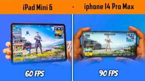 🔥Iphone 14 Pro Max vs Ipad Mini 6 BGMI Gameplay - Iphone 14 Pro 90 FPS BGMI Gameplay