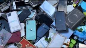 Surprised to see IPHONE 11 Found Many Broken Phones in Garbage Dumps!! i Restore Destroye OPPO A16k