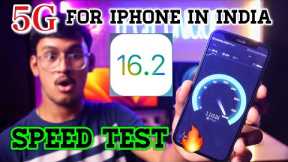 5G In iPhone 12/iPhone 13/iPhone 14 || iPhone 5G Speedtest 🔥