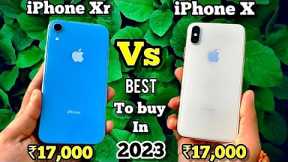 iPhone Xr vs iPhone X in 2023 Hindi | Best Second hand iPhone to buy in 2023 |Speed|Camera|battery|