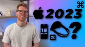 Apple in 2023 - Apple VR, iPhone 15, M2 MacBook Pro & More!