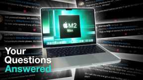 Apple M2 Max MacBook Pro - YOUR Questions Answered!