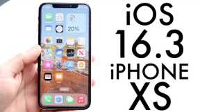iOS 16.3 On iPhone XS! (Review)