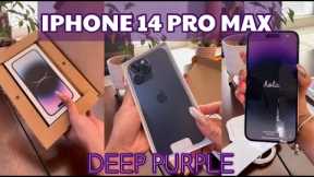 IPHONE 14 PRO MAX UNBOXING, SET-UP & CAMERA TEST