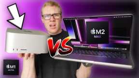 The M2 Max MacBook Pro IS NUTS (vs M1 Ultra Mac Studio)