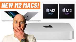M2 Max MacBook Pros and M2 Pro Mac mini - REACTION!