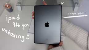 iPad 9th Generation + Apple Pencil Unboxing 📦 | best iPad in 2023