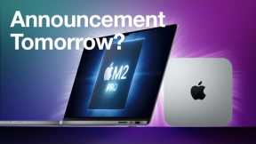 Apple to Announce New Products Tomorrow | New 14 & 16 MacBook Pros Incoming?
