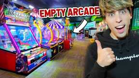 I Had An ENTIRE Arcade To Myself & This Happened..